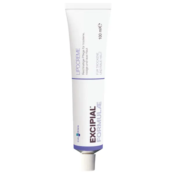 Crema, Galderma, Excipial, Lipocreme, pentru Ingrijirea si Regenerarea Pielii Uscate si Foarte Uscate, 100ml