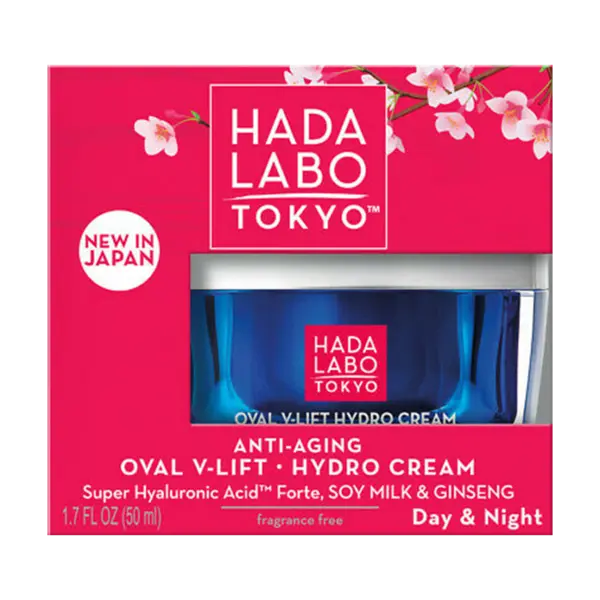 Crema hidratanta anti-imbatranire cu Super Acid Hyaluronic forte, lapte de soia si ginseng, 50ml, Hada Labo