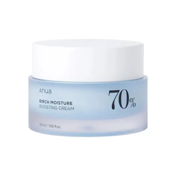 Crema hidratantă cu 70% suc de mesteacăn, Anua, 50ml