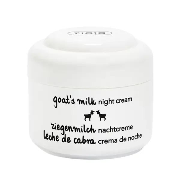 Crema hidratanta de noapte cu lapte de capra, Ziaja | 50 ml