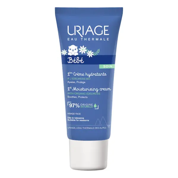 Crema hidratanta pentru fata 1er Bebe, 40ml, Uriage