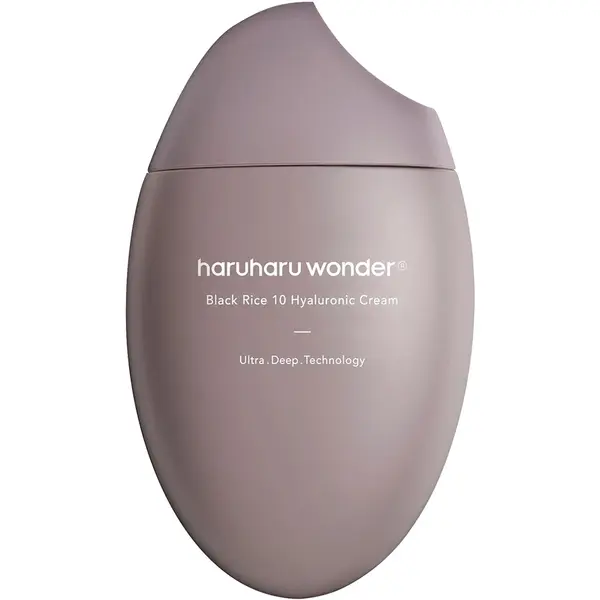 Cremă hidratantă pentru față cu 10 tipuri de acid hialuronic Black Rice Haruharu Wonder, 50 ml