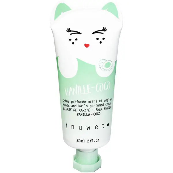 Crema Hidratanta pentru Maini si Unghii cu Parfum de Vanilie si Cocos Vanille-Coco 60ml
