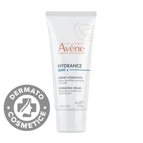 Crema hidratanta pentru ten normal-mixt Hydrance Legere, 40ml, Avene