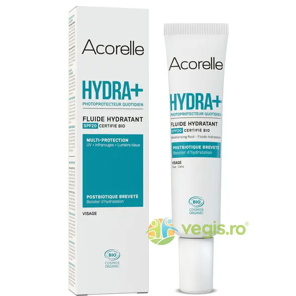 Crema Hidratanta Protectie Solara SPF20 pentru Fata cu Filtru Mineral Bio 40ml