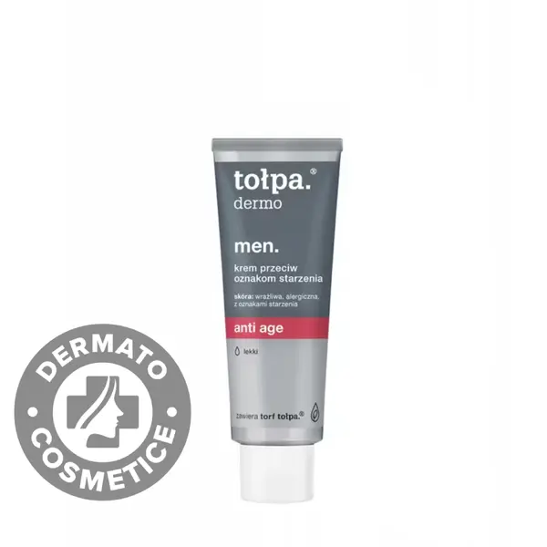 Crema impotriva semnelor de imbatranire Dermo Man Anti-Age, 40ml, Tolpa