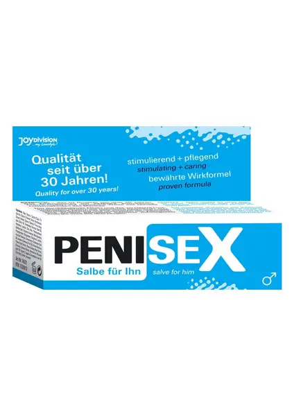 Cremă initimă pentru bărbați JoyDivision - Penisex, pentru stimularea potenței si a erecției, 50 ml