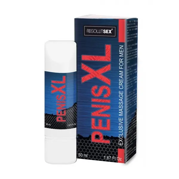 Cremă intimă pentru bărbați Absolut Sex – Penis XL Cream, pentru mărirea și îngroșarea penisului, 75 ml
