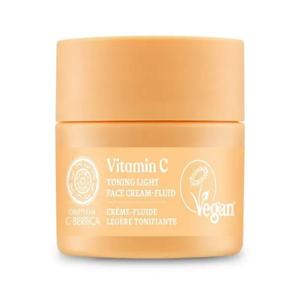 Crema lichida tonifianta pentru fata Oblepikha C-Berrica, 50ml, Natura Siberica