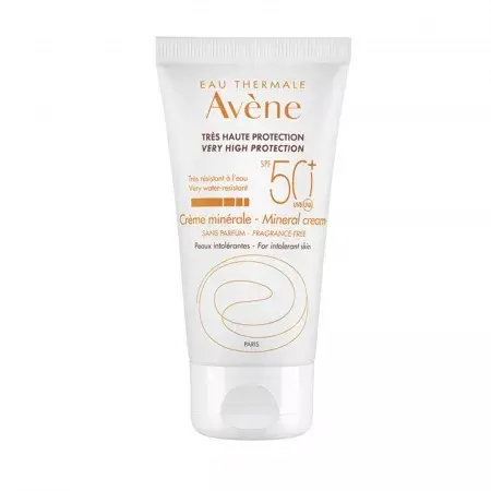 Crema minerala pentru protectie solara SPF 50+, 50 ml, Avene