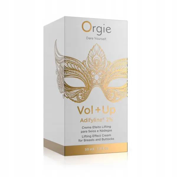 Cremă ORGIE – Vol + Up, lifting pentru sâni și fese cu peptid Adifyline 2%, efect de volum, 50 ml