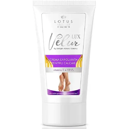 Crema pentru calcaie Velur, 150ml, Lotus Cosmetics