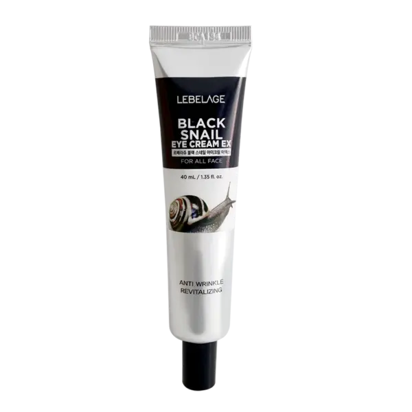 Crema pentru conturul ochilor cu Extract de melc si Centella Asiatica Black Snail, 40ml, Lebelage