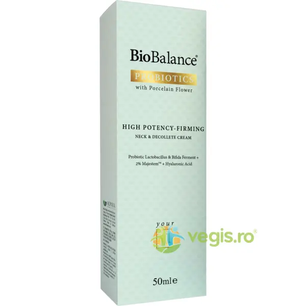 Crema pentru Fermitatea Gatului si Decolteului Probiotics 50ml