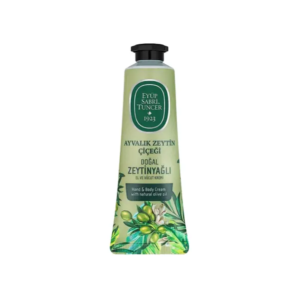 Crema pentru maini si corp cu ulei de masline, Ayvalik Olive Blossom, 50 ml, Eyup