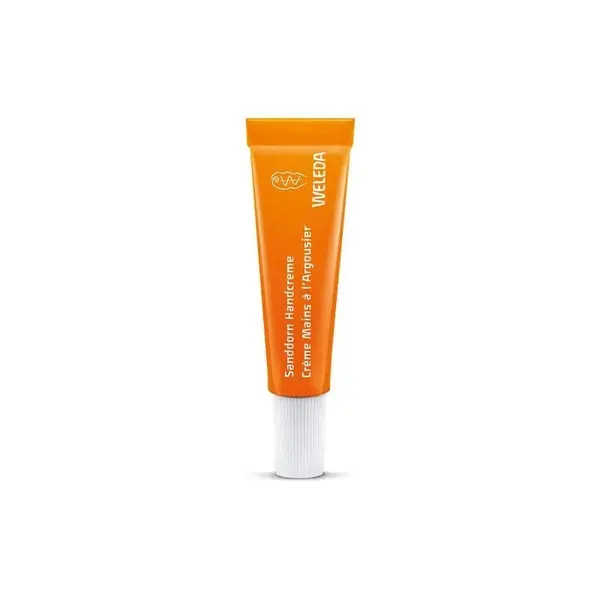 Crema pentru Maini, Weleda, Sanddorn, Efect Anti-inflamator si Hidratant, cu Extract de Catina, 10ml