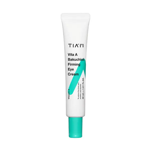 Crema pentru ochi anti-îmbătrânire cu vitamina A și bakuchiol, TIA'M, 30ml
