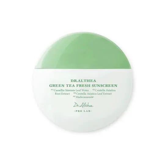 Crema pentru protectie solara cu ceai verde SPF50+ PA++++, 45ml, Dr. Althea