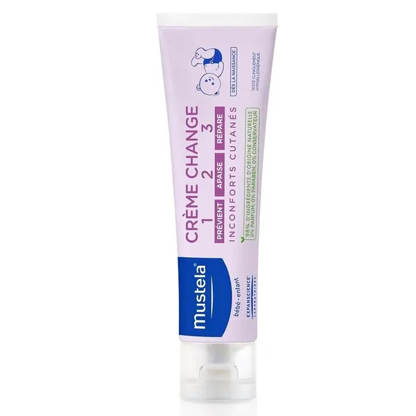 Cremă pentru Schimbatul Scutecului Vitamin Barrier, 50 ml, Mustela