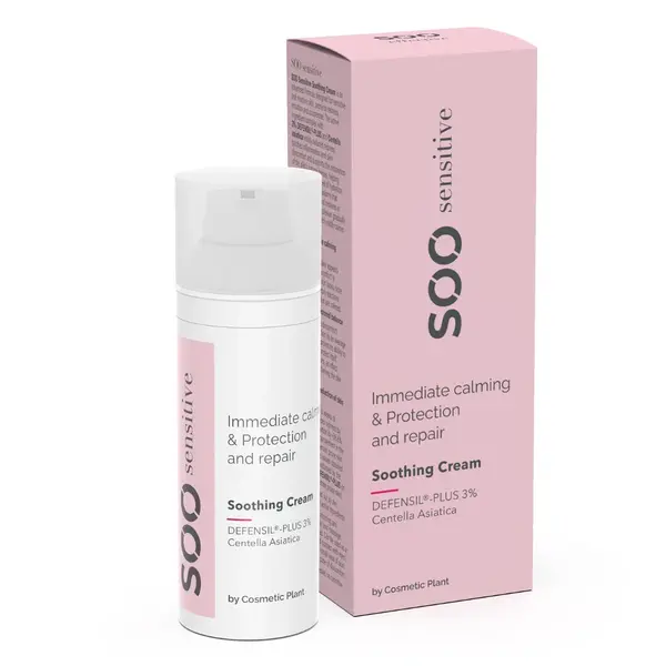 Cremă pentru ten sensibil si reactiv Soo Sensitive 50ml, Cosmetic Plant