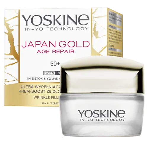 Crema pentru umplerea ridurilor de zi si noapte pentru ten 50+ Japan Gold Age Repair, 50ml, Yoskine