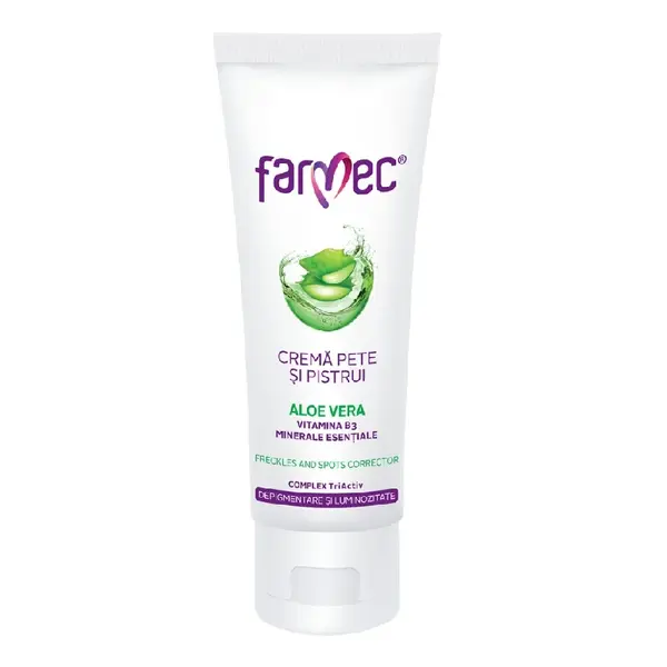 Crema pete si pistrui Aloe Vera, 50 ml, Farmec