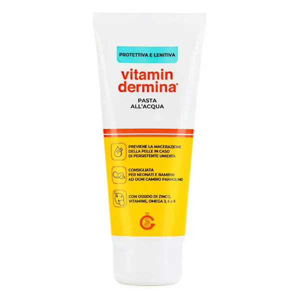 Cremă protectoare impotriva eritemului fesier Pasta all’Acqua, 100ml, Vitamin Dermina
