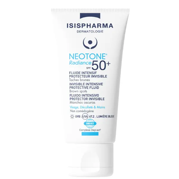 Crema protectoare Neotone Radiance SPF50+, IsisPharma | 30 ml
