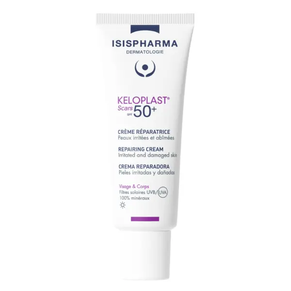 Crema reparatoare Keloplast Scars SPF50+, 40ml, IsisPharma