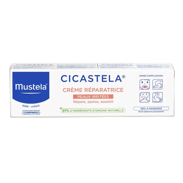 Crema reparatoare piele iritata Cicastela, 40 ml, Mustela