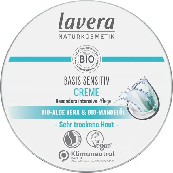 Crema sensitiv cu aloe vera si ulei de migdale bio - 150 ml