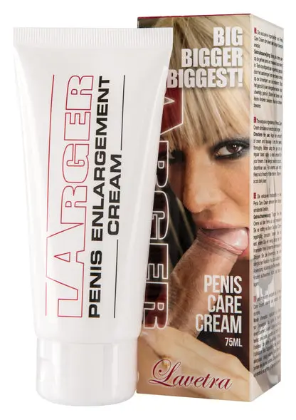 Cremă stimulantă pentru erecție LARGER – Lavetra, susține fermitatea și intensitatea erecției, 75 ml
