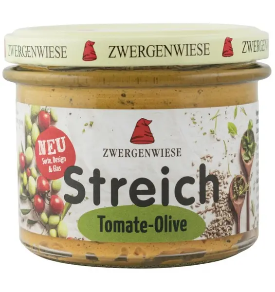 CREMA TARTINABILA BIO VEGETALA CU ROSII SI MASLINE 180 G