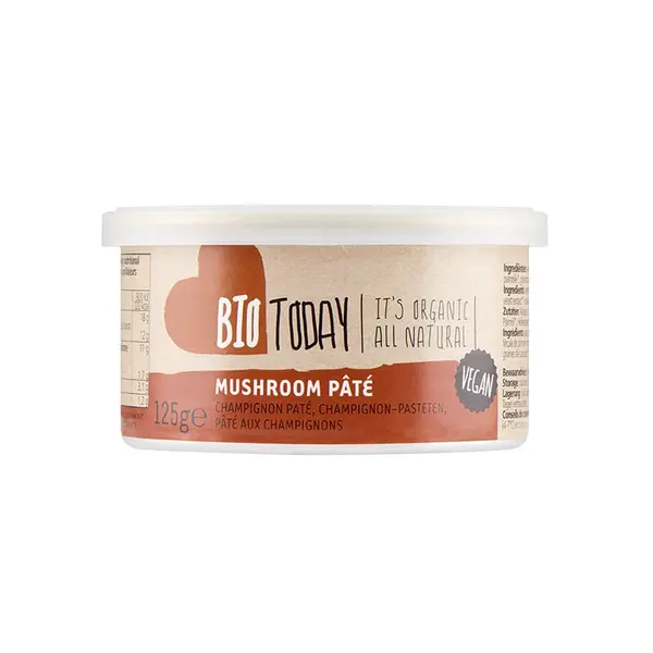 Crema tartinabila cu ciuperci bio 125g Bio Today