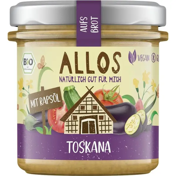 Crema tartinabila Toskana fara gluten, eco - 140 g