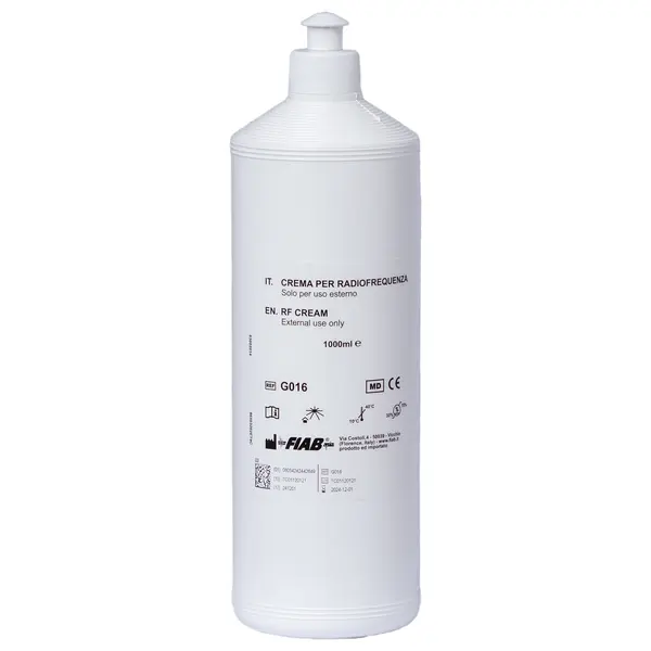 Crema Tecar profesionala 1000 ml pentru radiofrecventa si ultrasunete - diatermie de contact