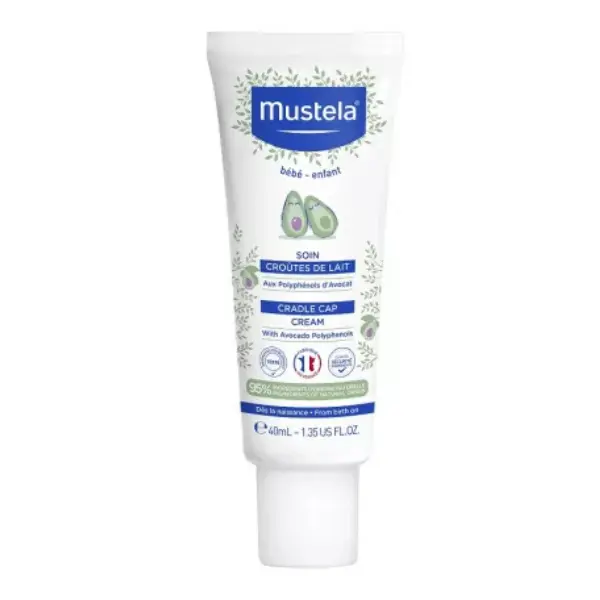 Crema tratament impotriva scuamelor de lapte, Mustela | 40 ml