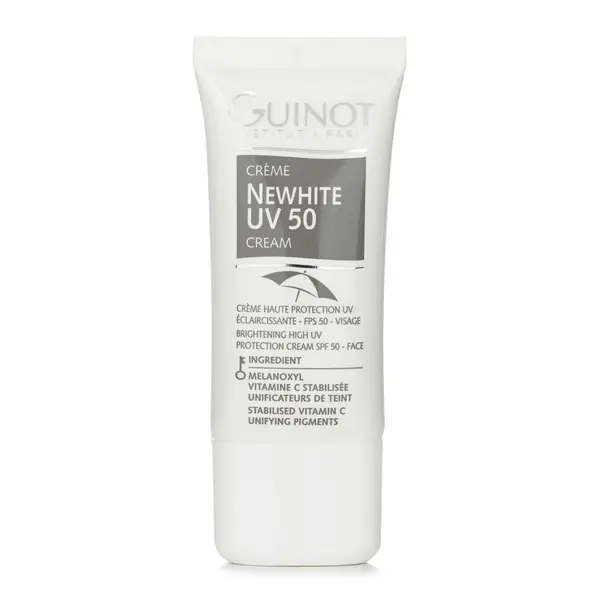 Crema zi iluminatoare anti pete Guinot Newhite UV shield SPF50 30ml