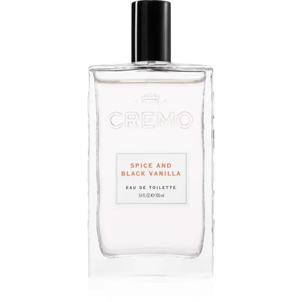 Cremo Spice & Black Vanilla Spray Cologne eau de cologne pentru bărbați 100 ml