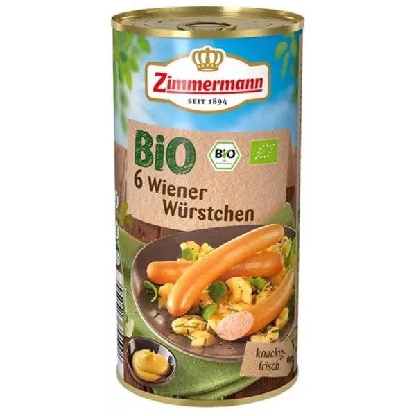 Crenvursti fara gluten 6 buc, eco - 550 g