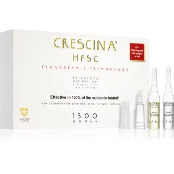 Crescina Transdermic 1300 Re-Growth and Anti-Hair Loss tratament pentru stimularea creșterii părului și anti-cădere pentru femei