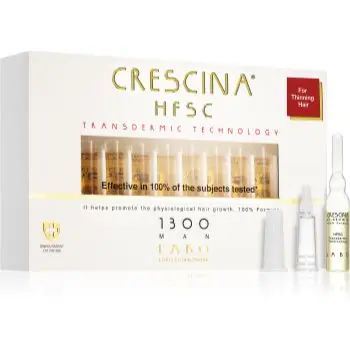 Crescina Transdermic 1300 Re-Growth tratament pentru stimularea creșterii părului pentru barbati