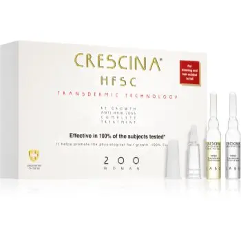 Crescina Transdermic 200 Re-Growth and Anti-Hair Loss tratament pentru stimularea creșterii părului și anti-cădere pentru femei