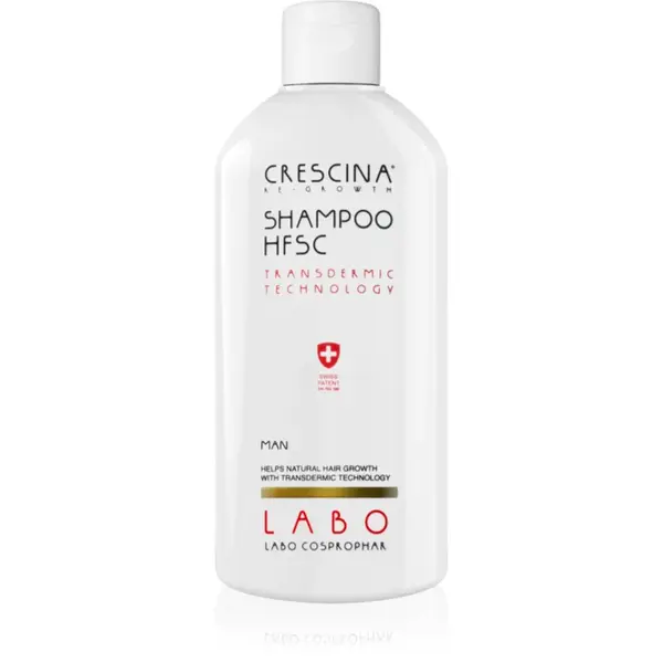 Crescina Transdermic șampon împotriva subțierii și căderii părului pentru barbati 200 ml