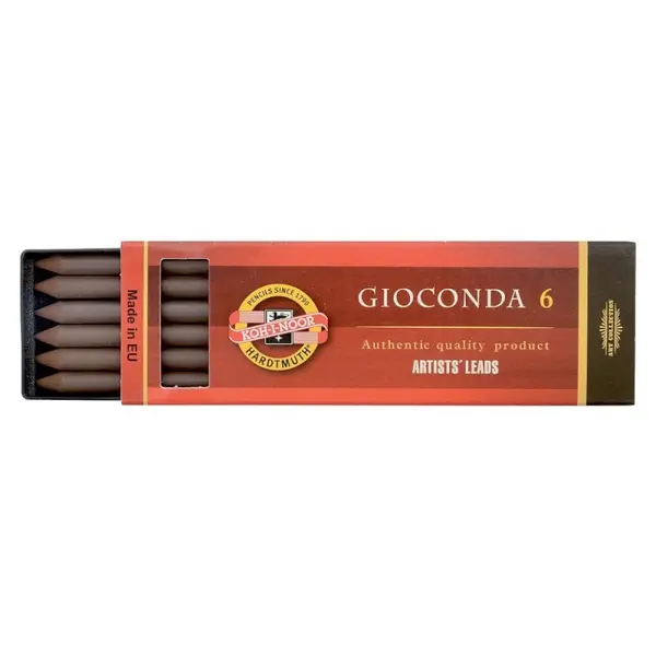 Creta Gioconda Sepia Maron, 6 Bucati