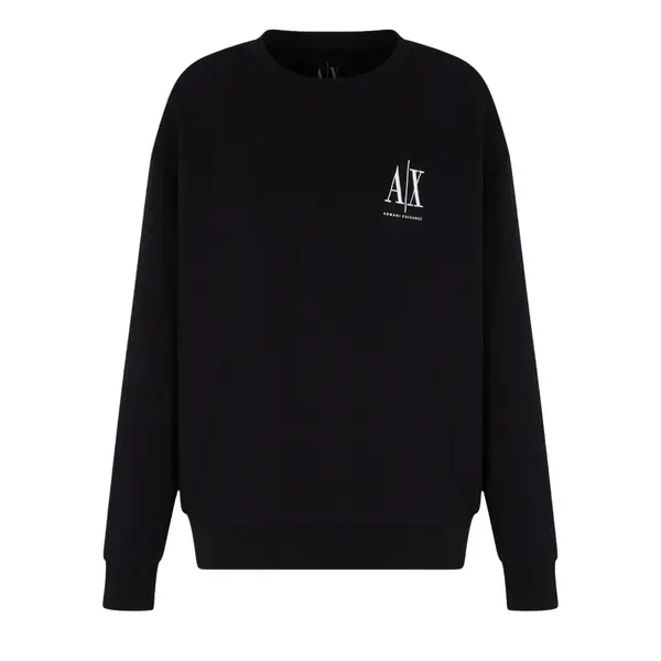 Crewneck sweatshirt black S