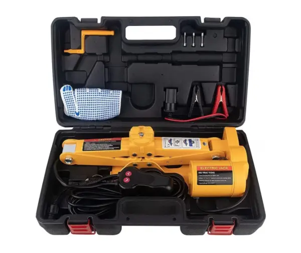 Cric electromecanic auto 12V trusa completa in valiza cu accesorii