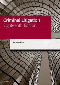 Criminal Litigation. 18 Revised edition, Paperback/***