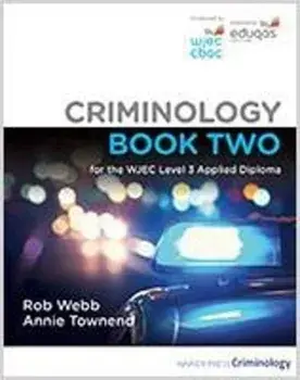 Criminology Book Two for the WJEC Level 3 Applied Diploma. 2 New edition, Paperback/Annie Townend