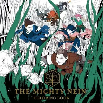 Critical Role: The Mighty Nein Coloring Book, Paperback/Critical Role